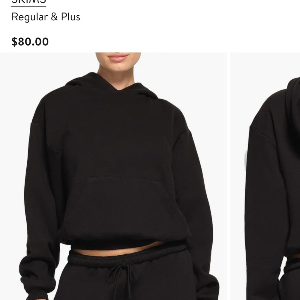 Cotton Blend Fleece Classic Pullover Hoodie